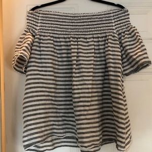 Off the shoulder shirt